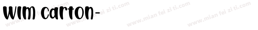 wlm carton字体转换